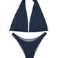 Midnight Halter Bikini