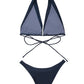 Midnight Halter Bikini